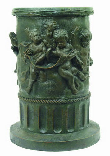 Pedestal W/Angels Around