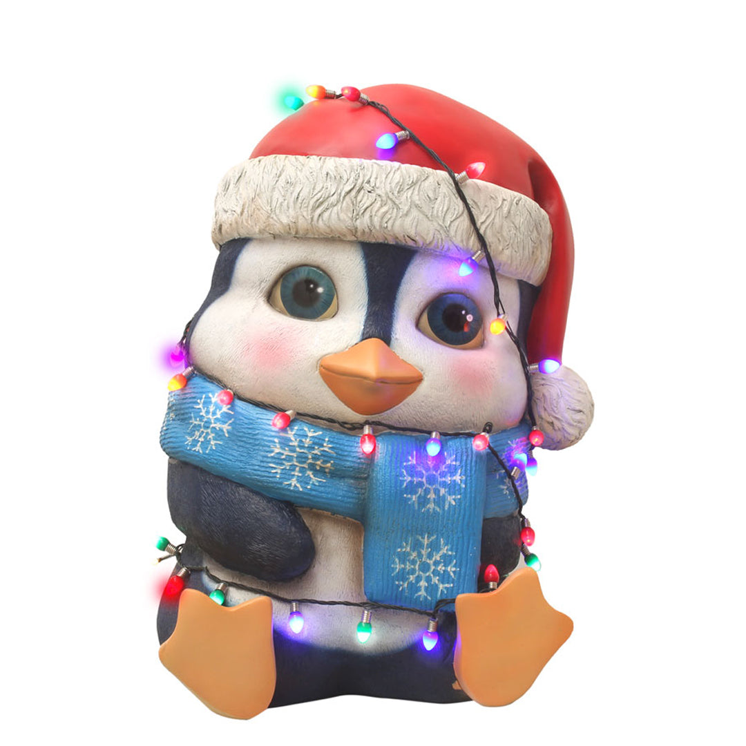 Baby Penguin With Lights