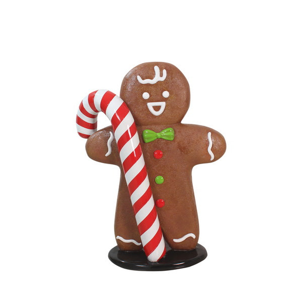 Gingerbread With Candy Cane