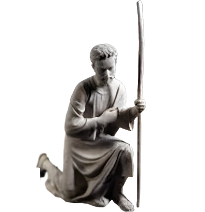 Made to Order: Ph-080083Rs - Nativity-Stone Joseph-Rusty