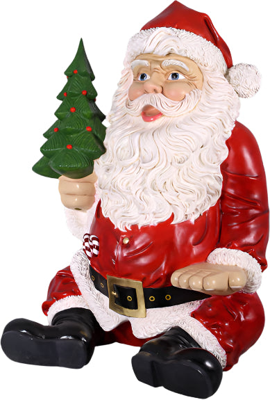 Made to Order: Giant Sitting Santa Claus Statue