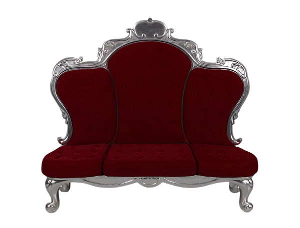 Made to Order: Ph-170044 - Grand Deluxe Throne - Sl&Red/Crate