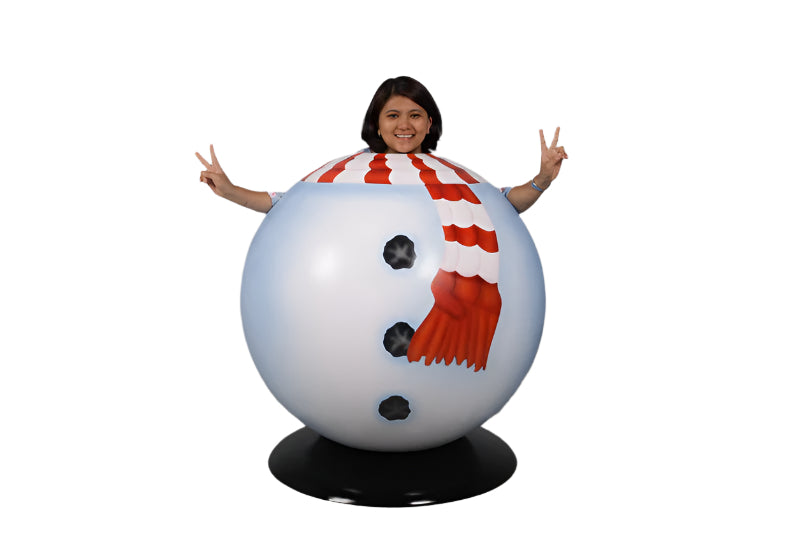 Made to Order: Spherical Photo Op - Snowman