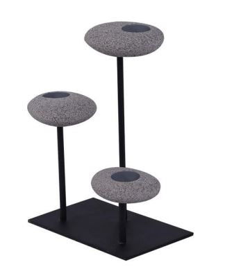 Made to Order: Pebbles Candle Stand
