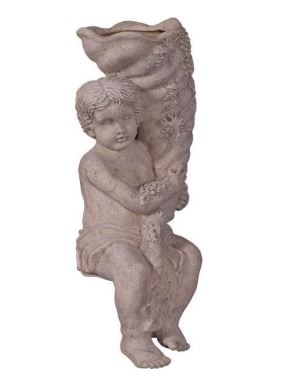 Made to Order: Sitting Boy With Fill Horn