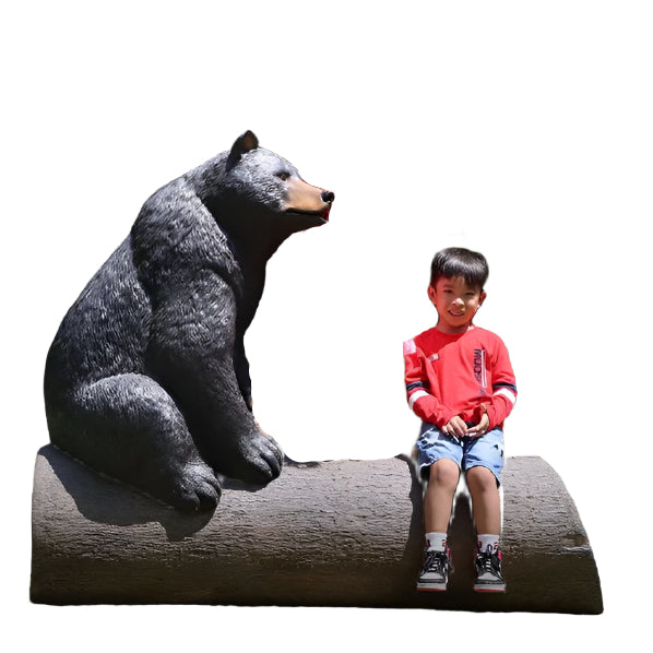 PH Studio: Bear on Tree Trunk - MOQ 1