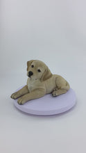 Load and play video in Gallery viewer, 87632-YL - Golden Dreams: Lying Yellow Labrador Polyresin Figurine
