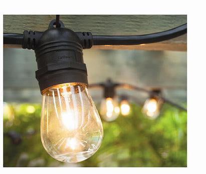 STRING LIGHTS IN/OUTDOOR BULBS INCLUDED