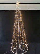 Load image into Gallery viewer, 37512-WW - LED Metal Decorative Tree with Top Star - Warm White
