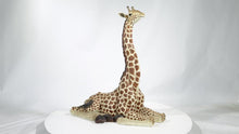 Load and play video in Gallery viewer, 87954-A - Baby Giraffe Lying
