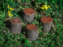 Load image into Gallery viewer, Fairy Garden-Log Stool Set Of 4 - 2 Set Min
