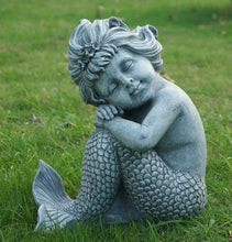 Load image into Gallery viewer, Sitting Mermaid

