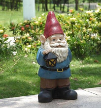 Load image into Gallery viewer, Gnome Holding A Lantern
