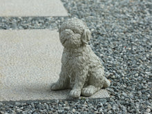 Load image into Gallery viewer, 77131-C - Tranquil Guardian Curled Sitting Dog Memorial Statue

