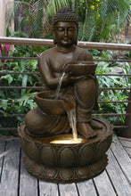 Load image into Gallery viewer, Large Buddha Fountain With Warm White Led Hi-Line Gift Ltd.
