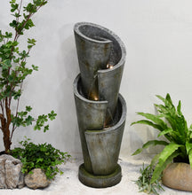 Load image into Gallery viewer, Multi-leveled Solar Powered Fountain With Warm White Leds Hi-Line Gift Ltd.
