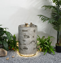 Load image into Gallery viewer, Bird Bath Fountain With Warm White Leds Hi-Line Gift Ltd.
