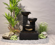 Load image into Gallery viewer, Stacking Water Fountain With Warm White Leds (Hi-line Exclusive) Hi-Line Gift Ltd.
