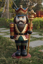 Load image into Gallery viewer, Wooden Finish Small Nutcracker
