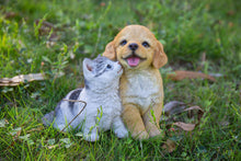 Load image into Gallery viewer, Golden Retriever &amp; Kitten
