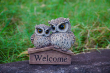 Load image into Gallery viewer, 87717-G - Mother &amp; Baby Owl Welcome Sign
