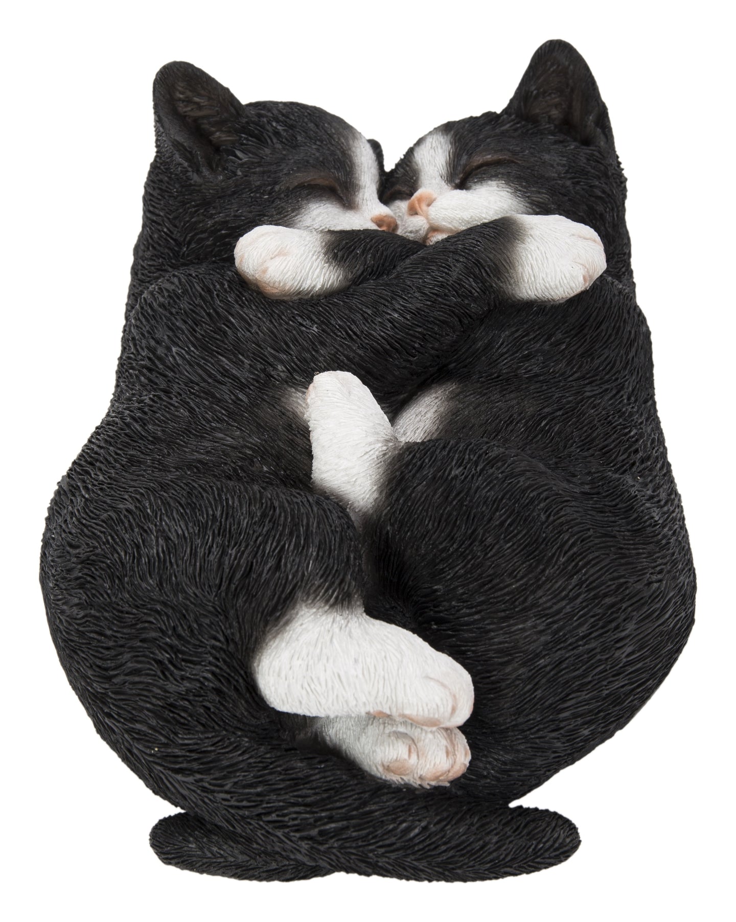 87757-S - Sleeping Couple Cats - Black And White