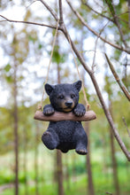 Load image into Gallery viewer, Hanging Black Bear Hug Branch
